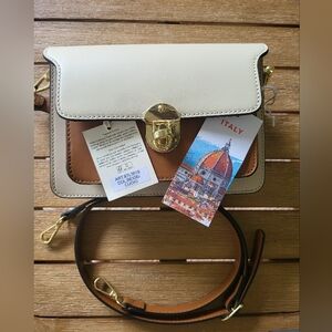 Isadora Genuine Italian Leather Hand Bag / Cross Body.